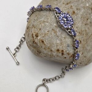 Tanzanite Toggle Clasp